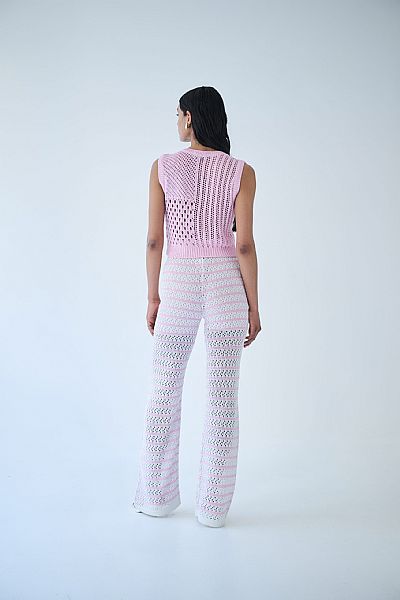 PANTS NET STRIPED